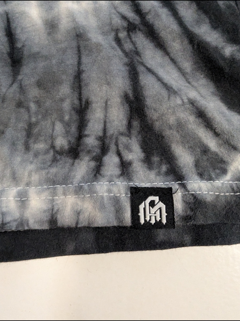INTO THE AM Graphic Tee Mens Medium M Cosmic Balance Celestial Yin Yang Tie Dye - Picture 7 of 10